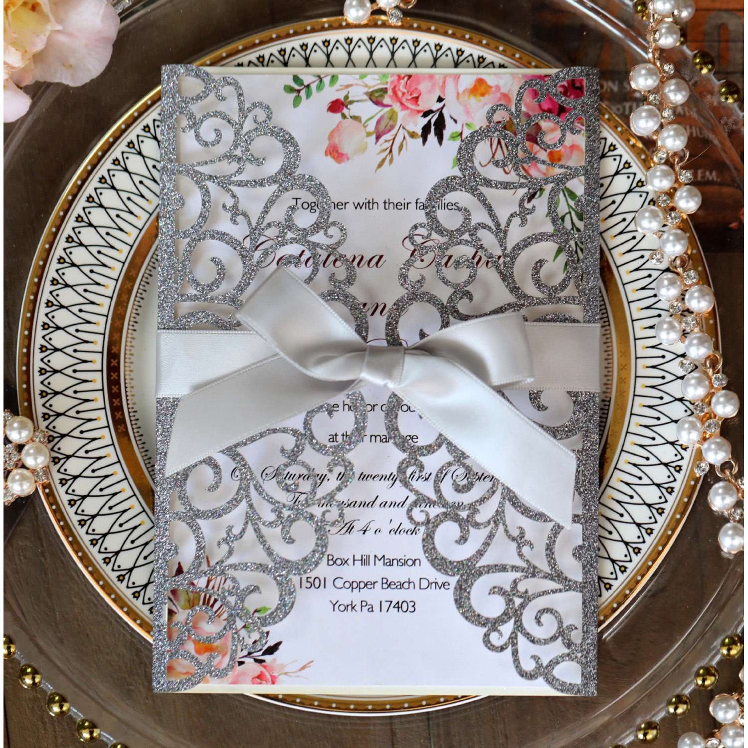 Laser Cut Wedding Invitation Card Invitation Card Wholesale